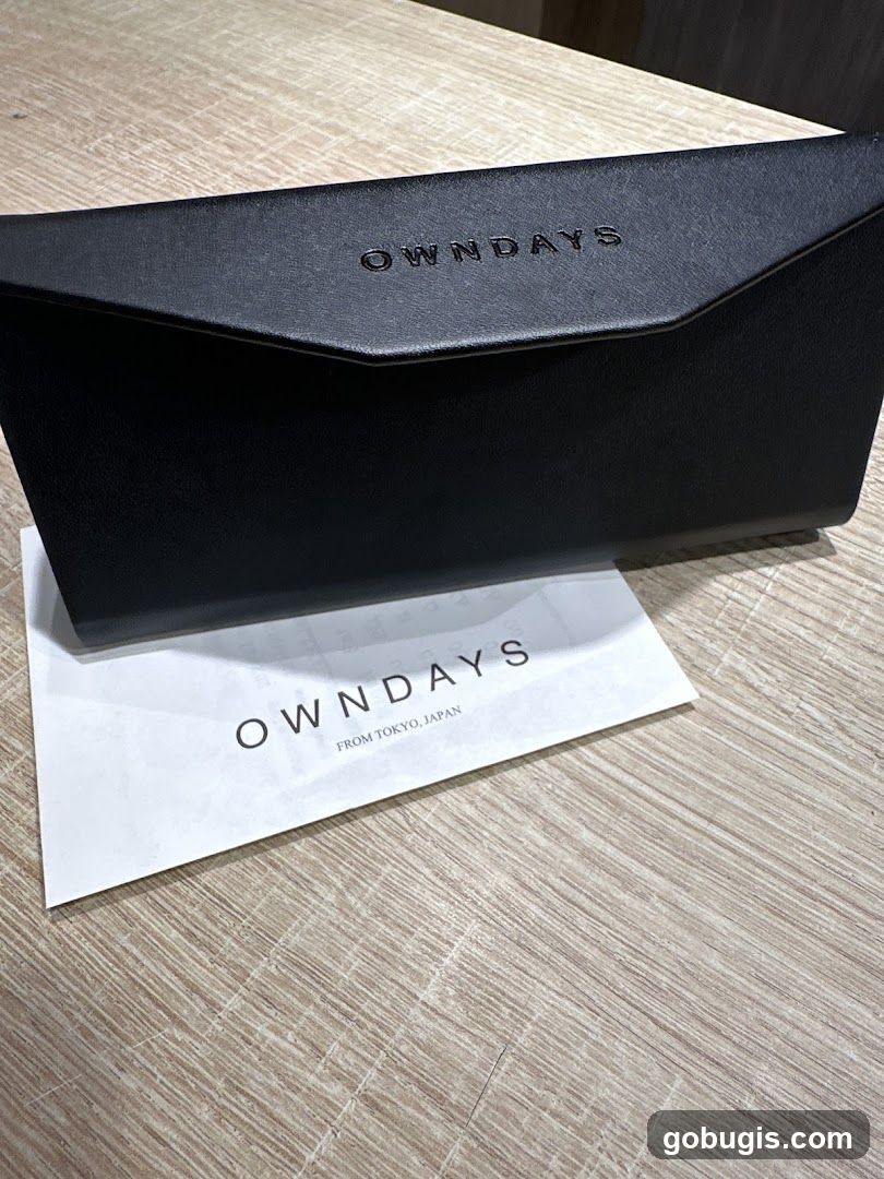 Eyeglass Case and Card