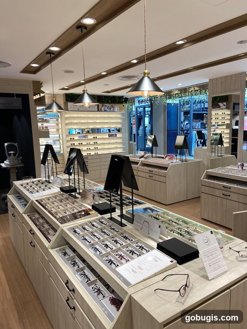 Eyeglass Store Interior