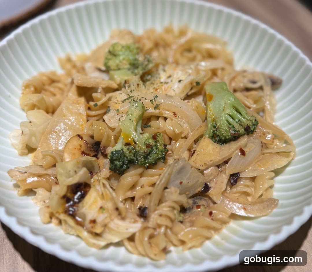 Pasta with Broccoli and Onions
