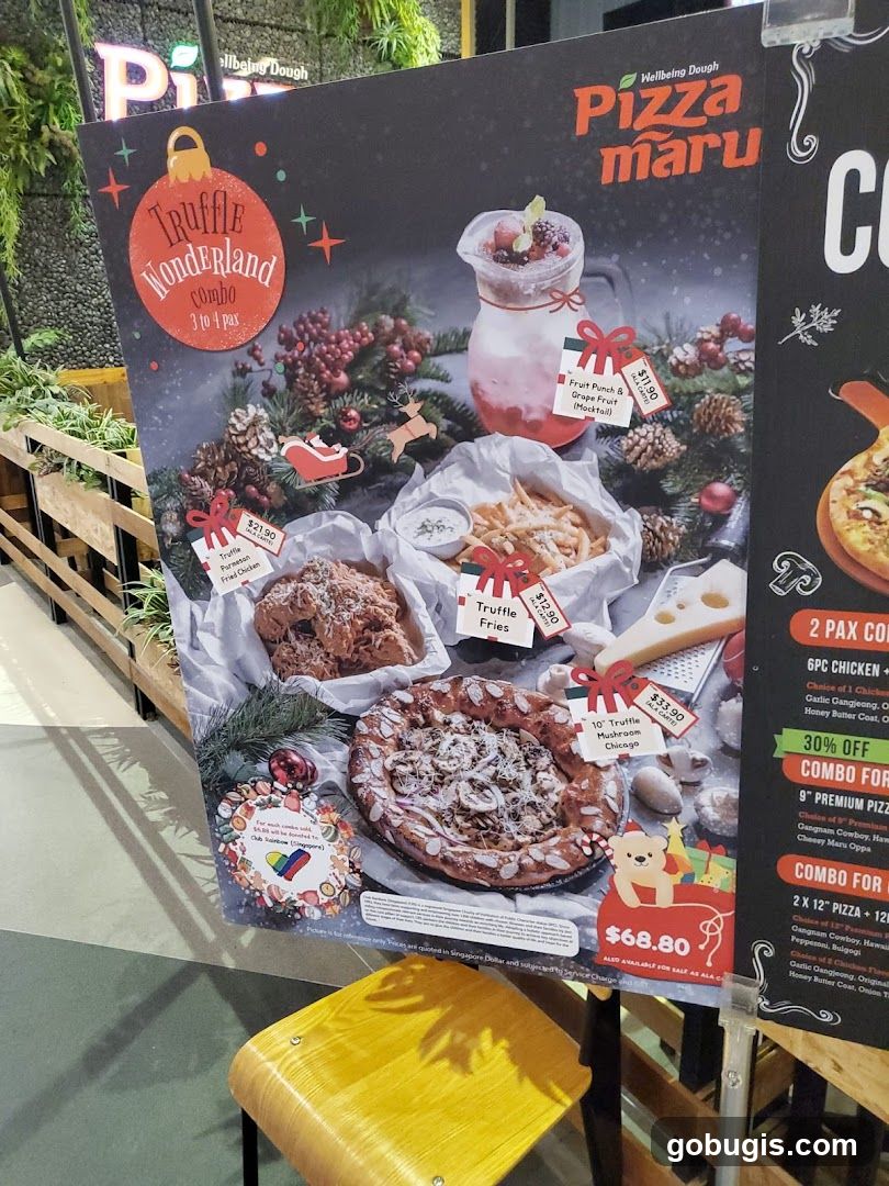 Pizza Maru Truffle Wonderland Combo