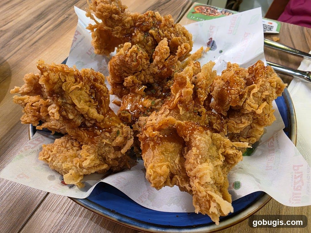 Fried Chicken with Glaze