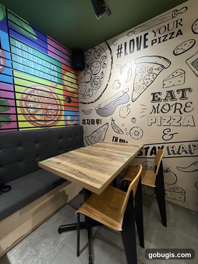 Pizza Restaurant Interior
