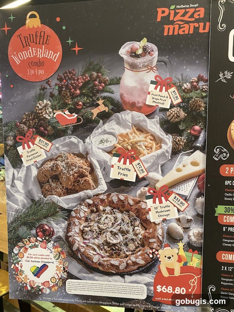 Pizza Maru Truffle Wonderland Combo