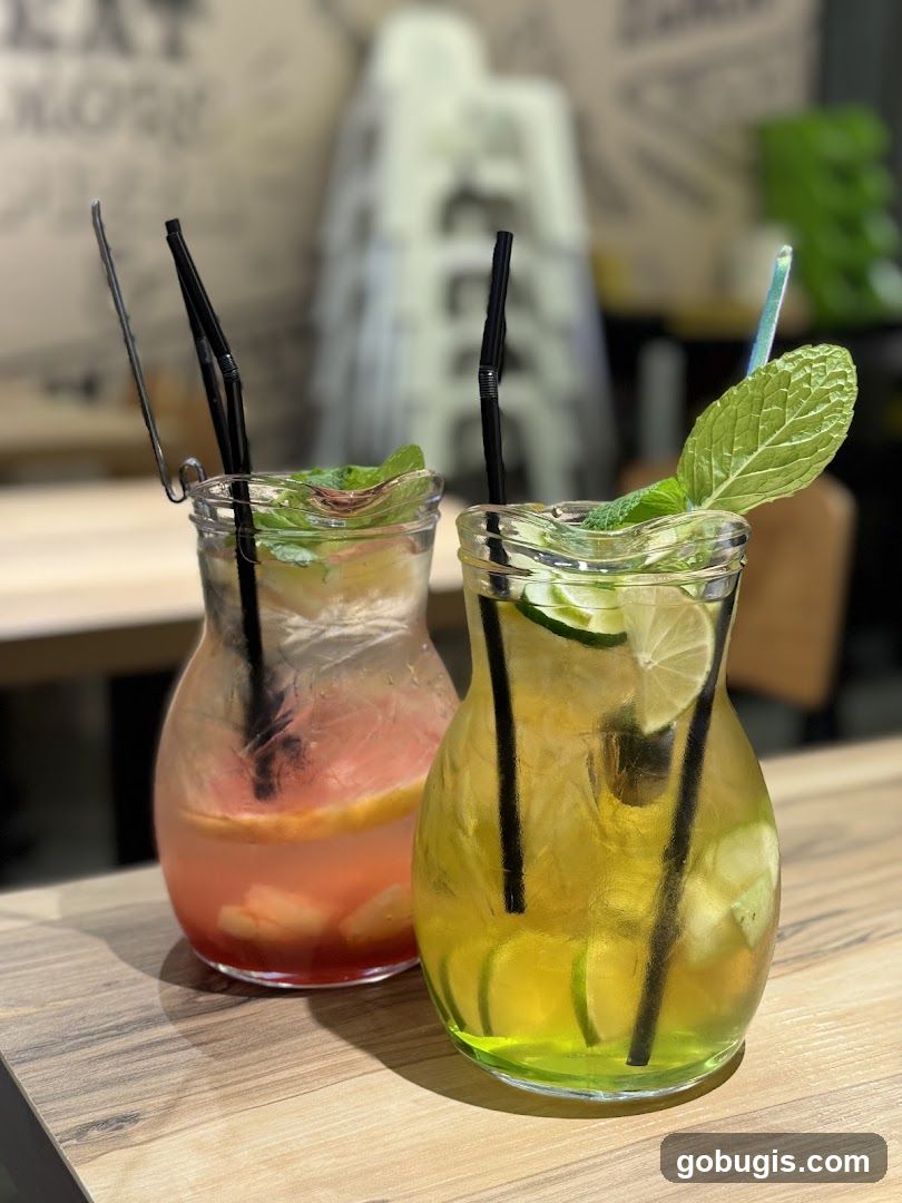 Two Refreshing Drinks