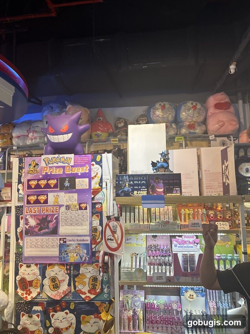 Pokemon Prize Quest Display