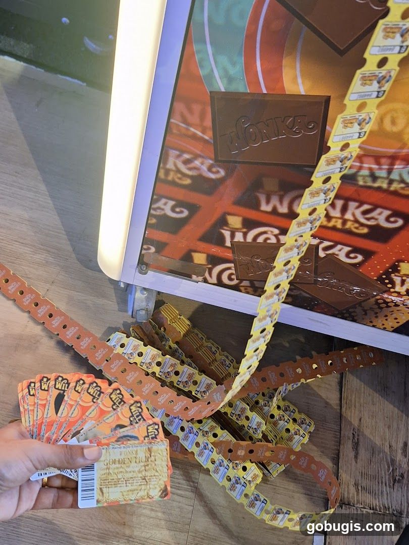 Wonka Golden Tickets and Prize Tickets