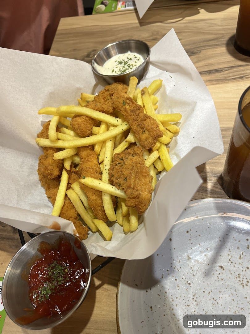 Chicken Strips and Fries