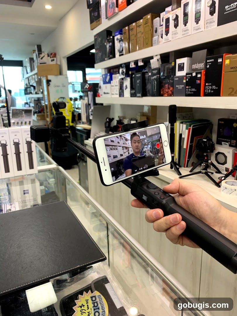 Camera Store Interior