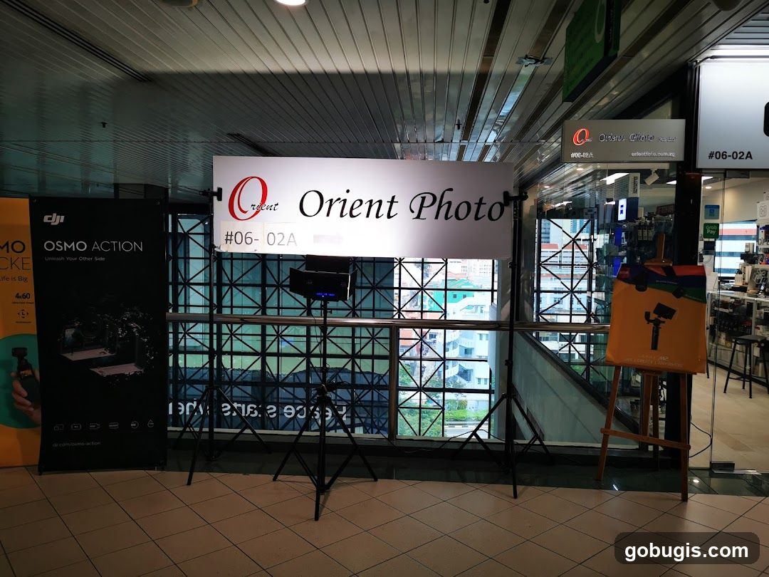 Orient Photo Store Display