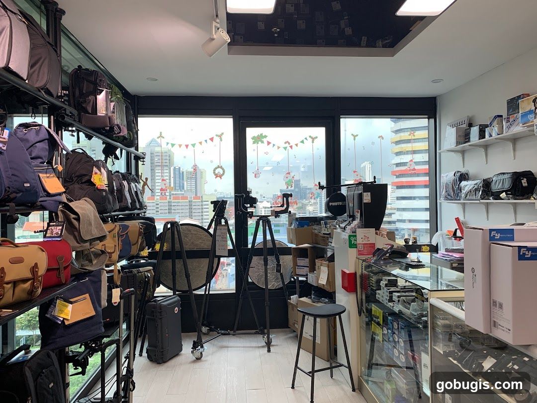 Camera Store Interior