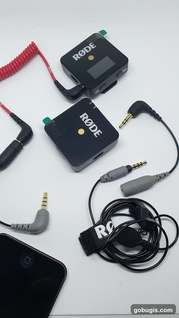 Rode Wireless GO II components