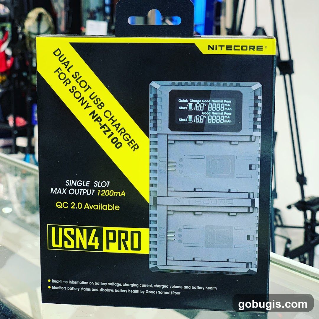 Nitecore USN4 Pro Dual Slot USB Charger