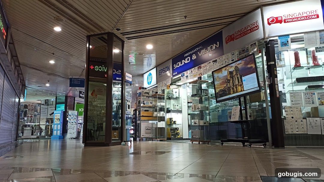 Electronics Store Interior