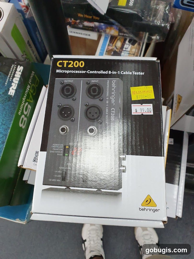 Behringer CT200 Cable Tester Box