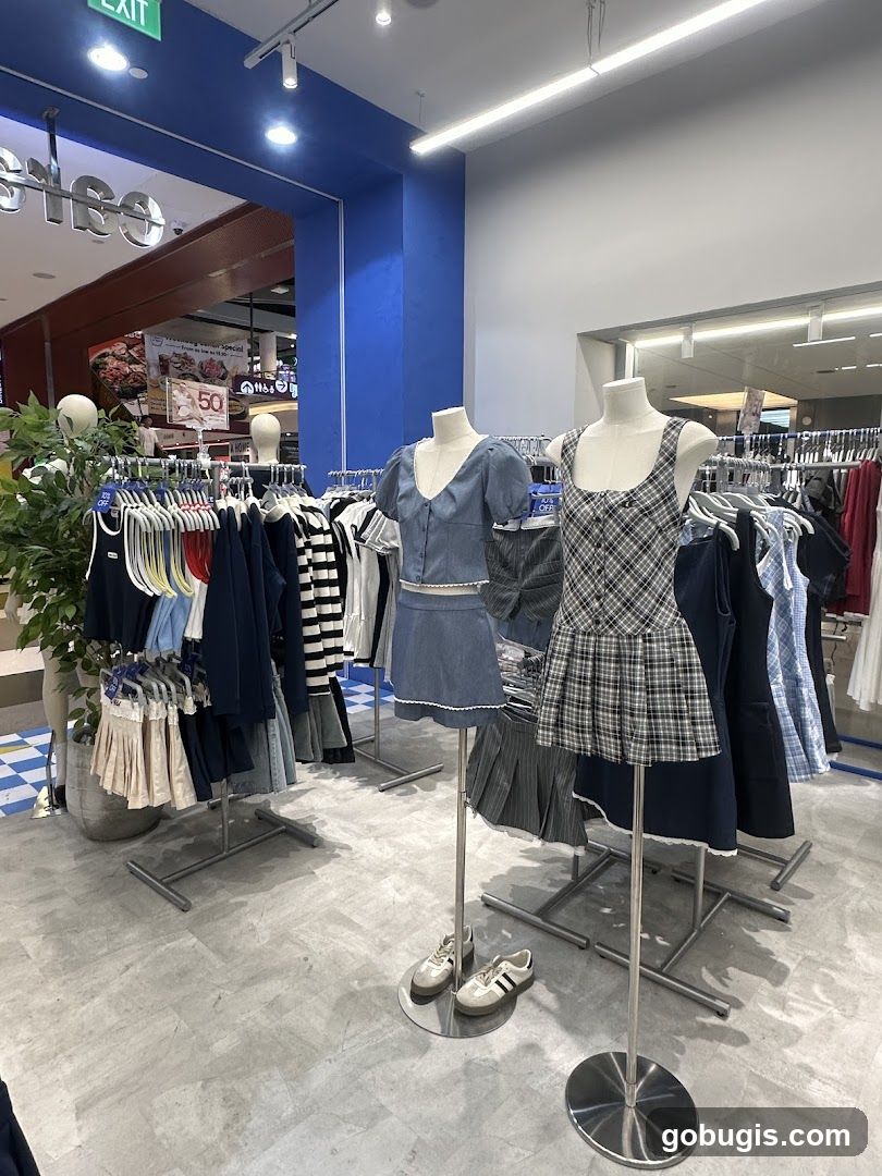 Clothing Store Display