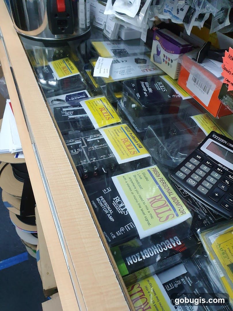 Audio Equipment Display