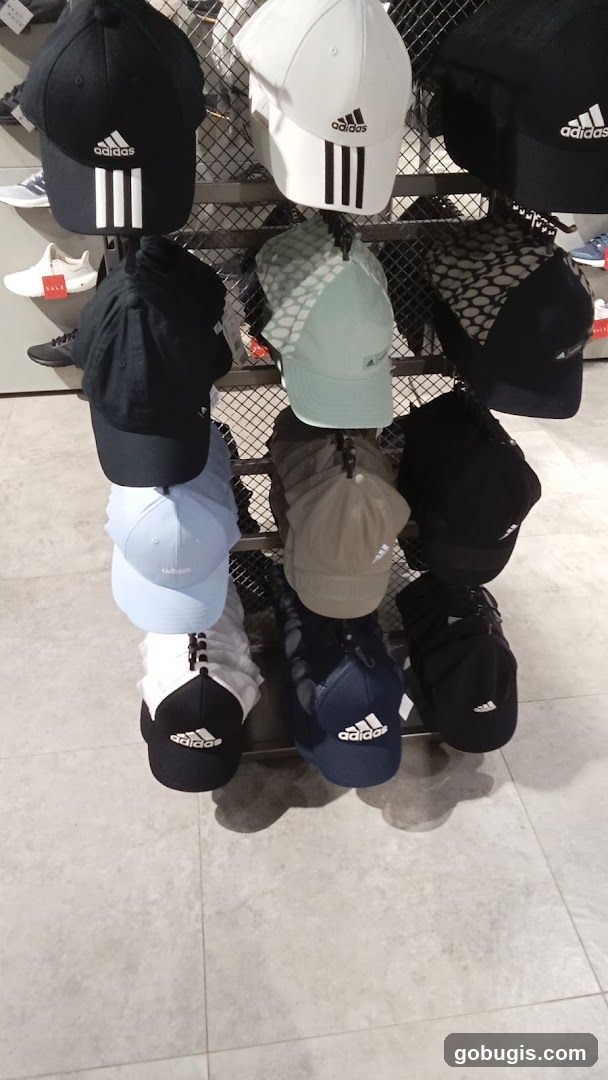 Adidas Caps Display