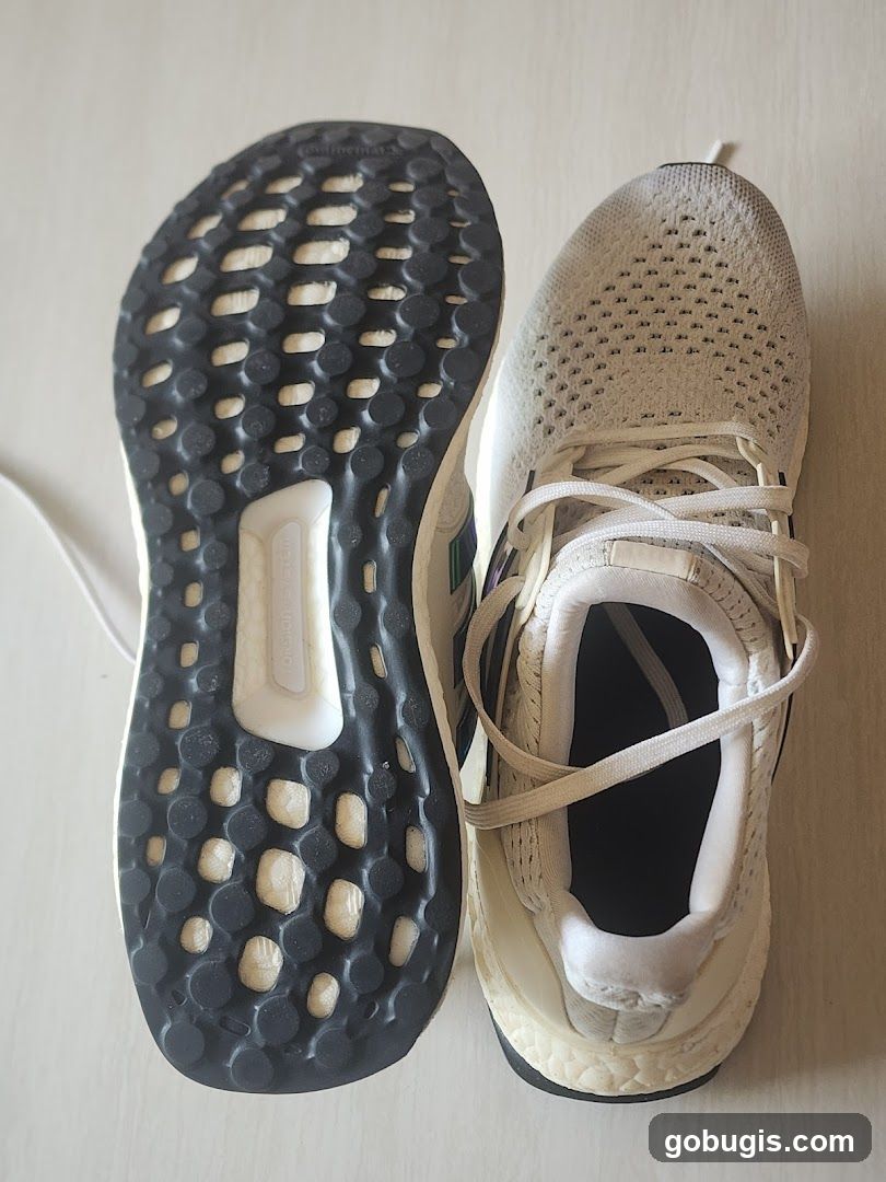 White Adidas Ultraboost Sneakers