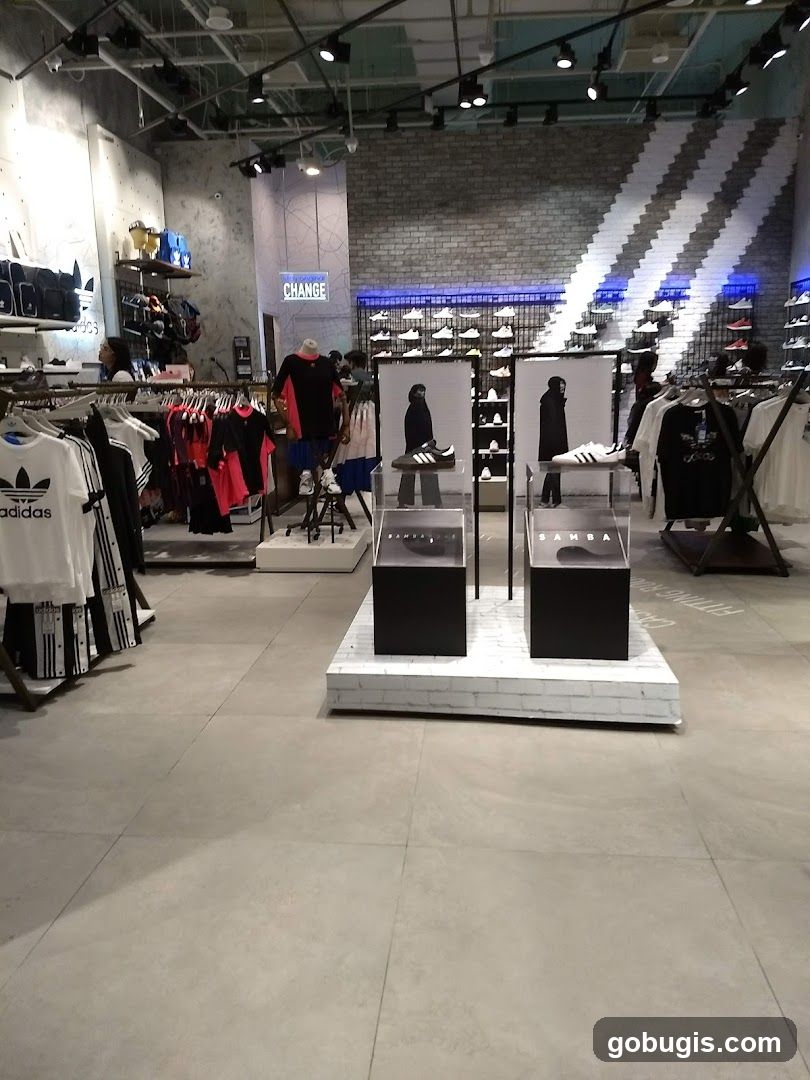 Adidas Store Interior