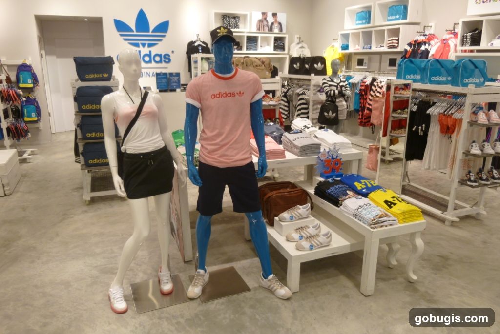 Adidas Store Interior