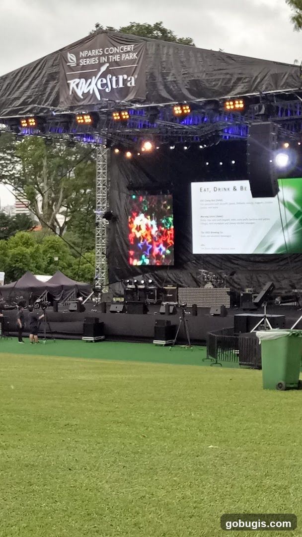 Outdoor Concert Stage