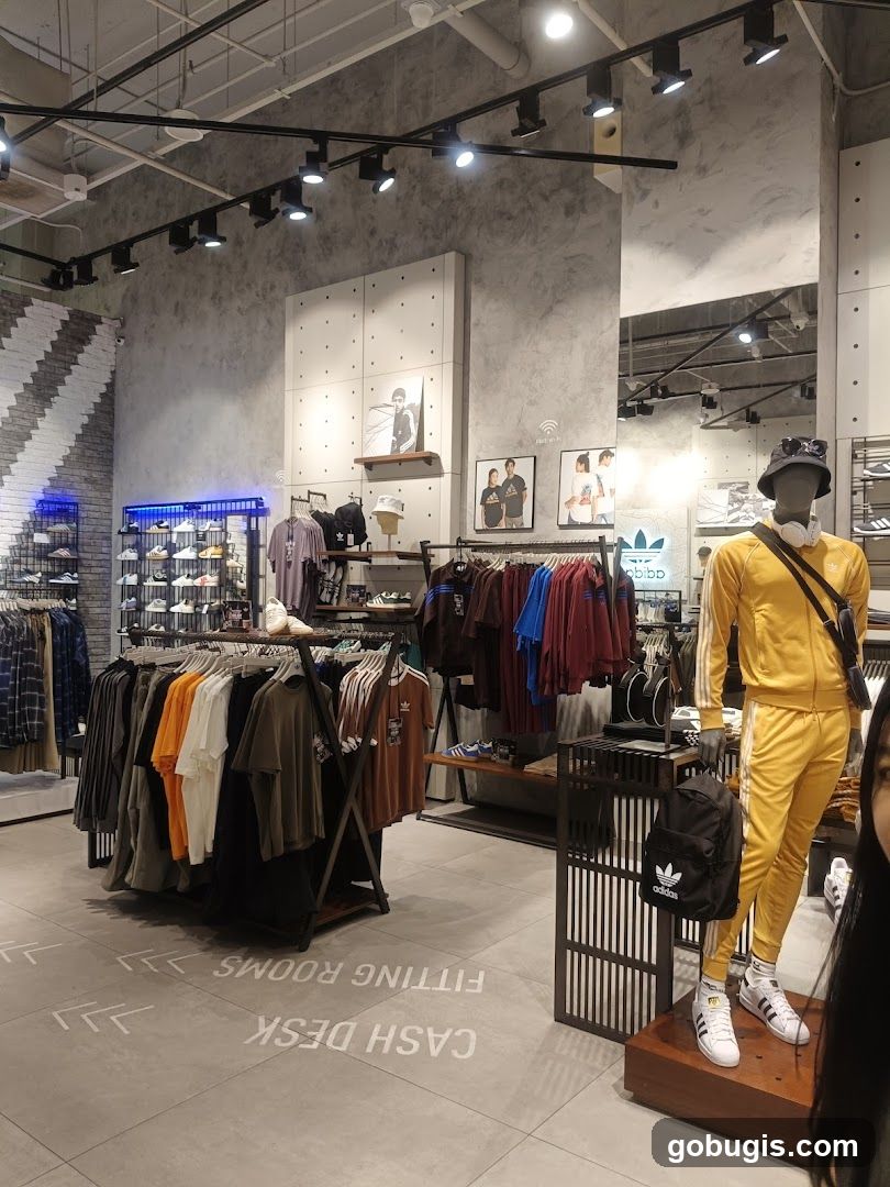 Adidas Store Interior
