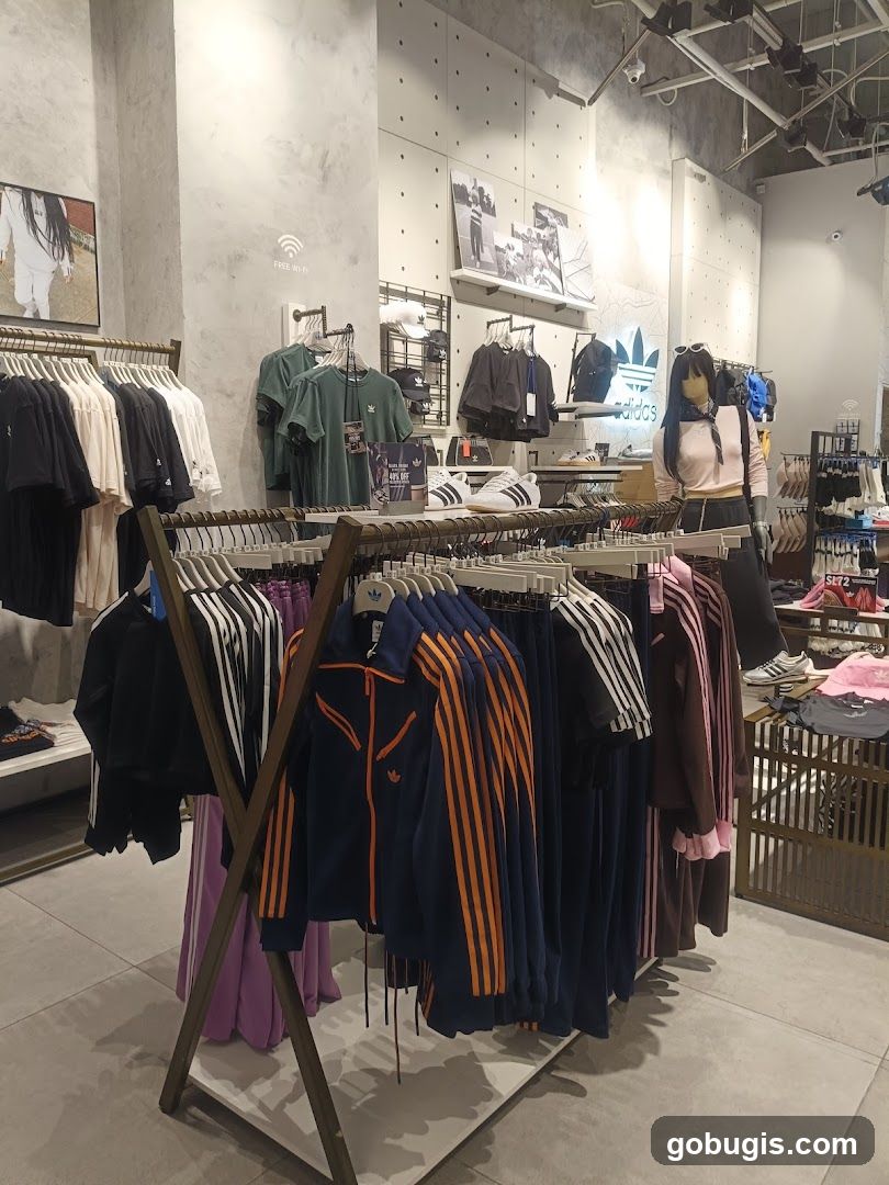 Adidas Store Interior