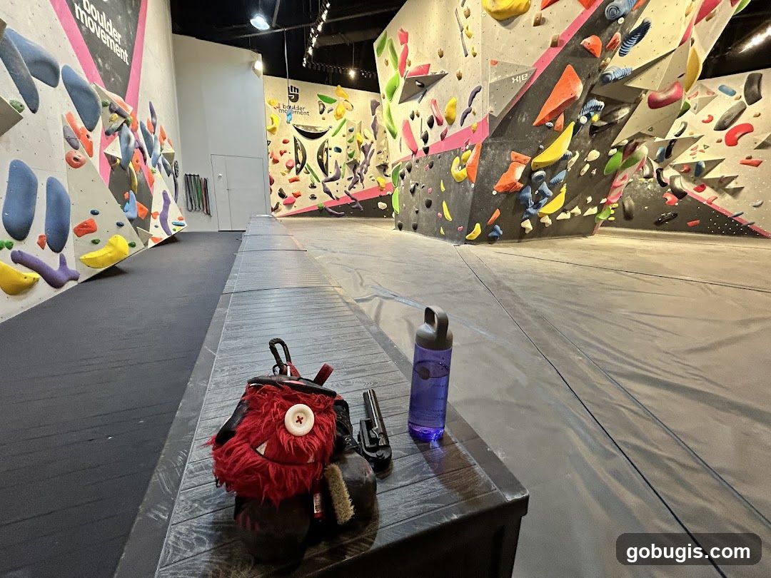 Climbing Gym Interior