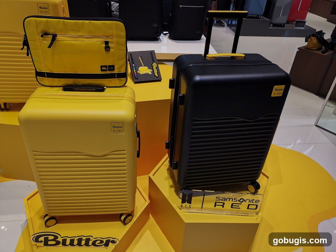 Butter Luggage Display