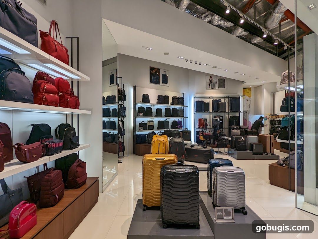 Luggage Store Interior