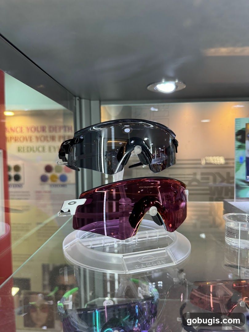 Oakley Sunglasses Display