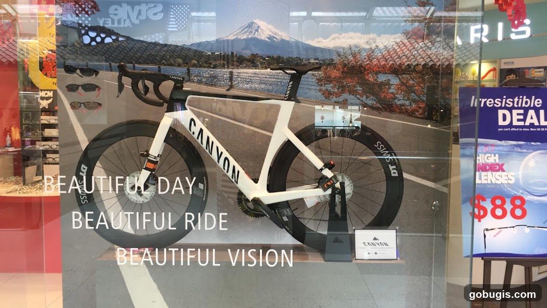 Canyon Bicycle Display