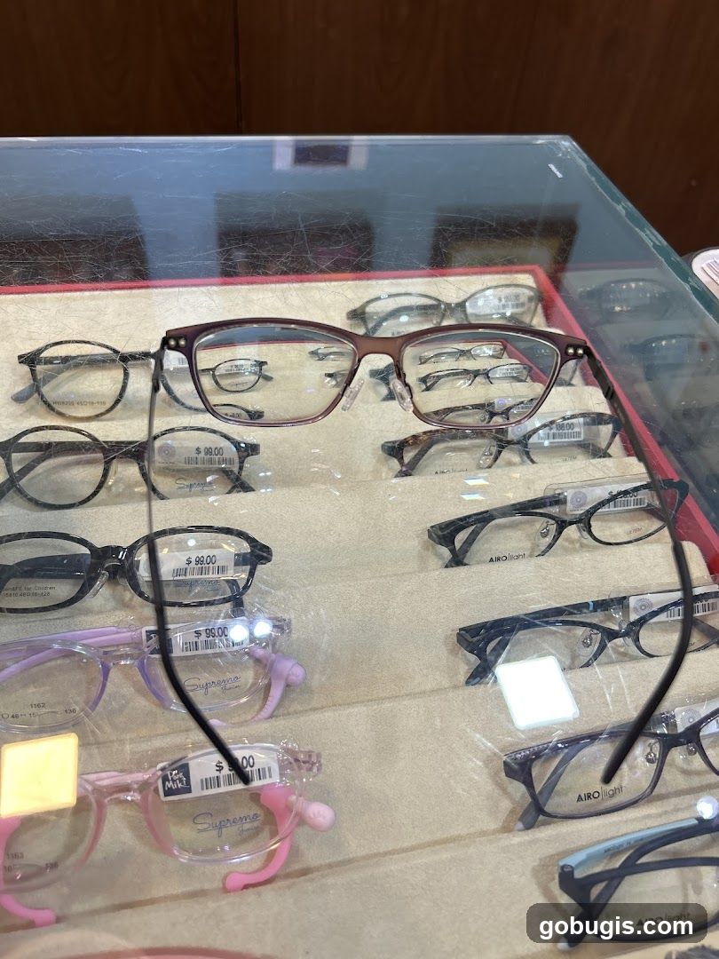 Eyeglasses Display