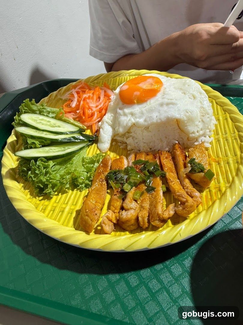 Vietnamese Broken Rice Plate