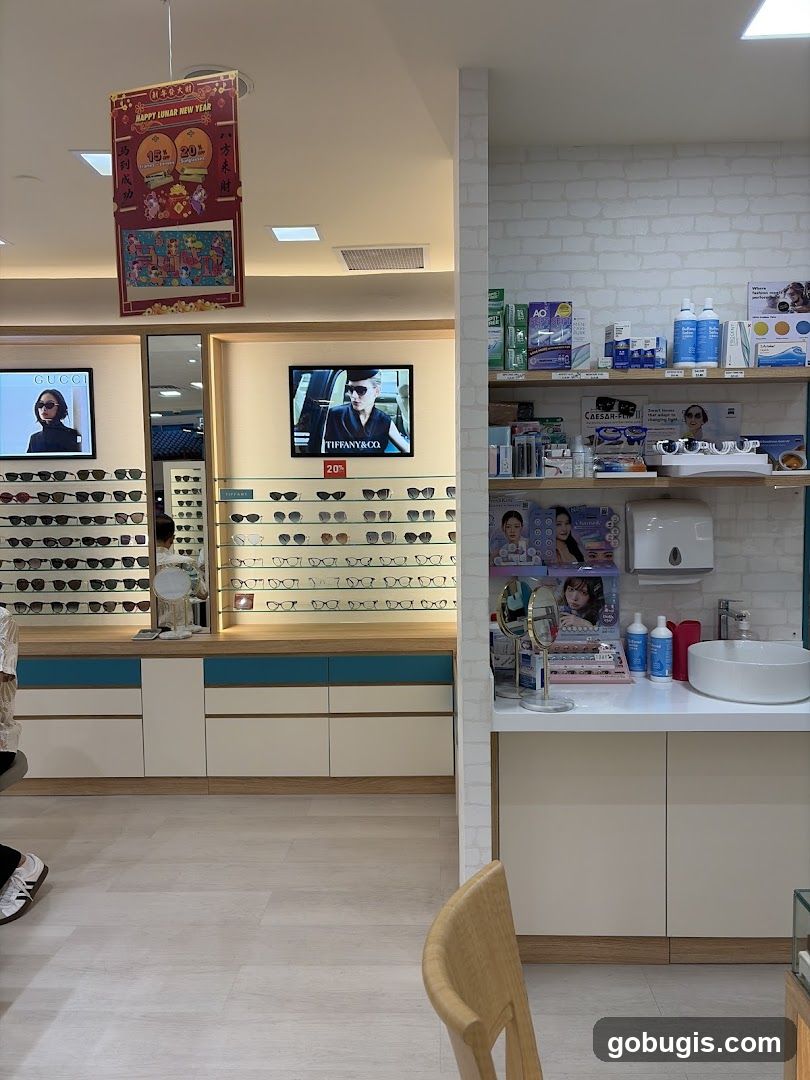 Eyewear Store Interior
