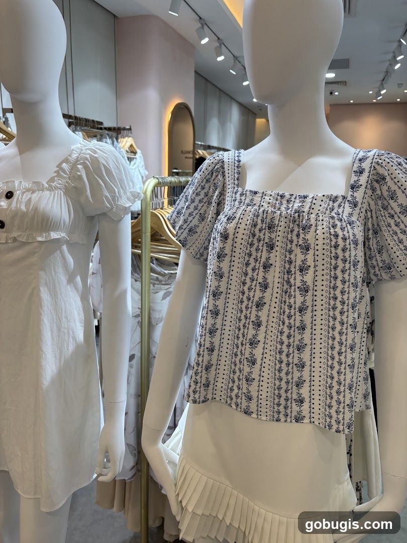 Mannequins in a Clothing Store