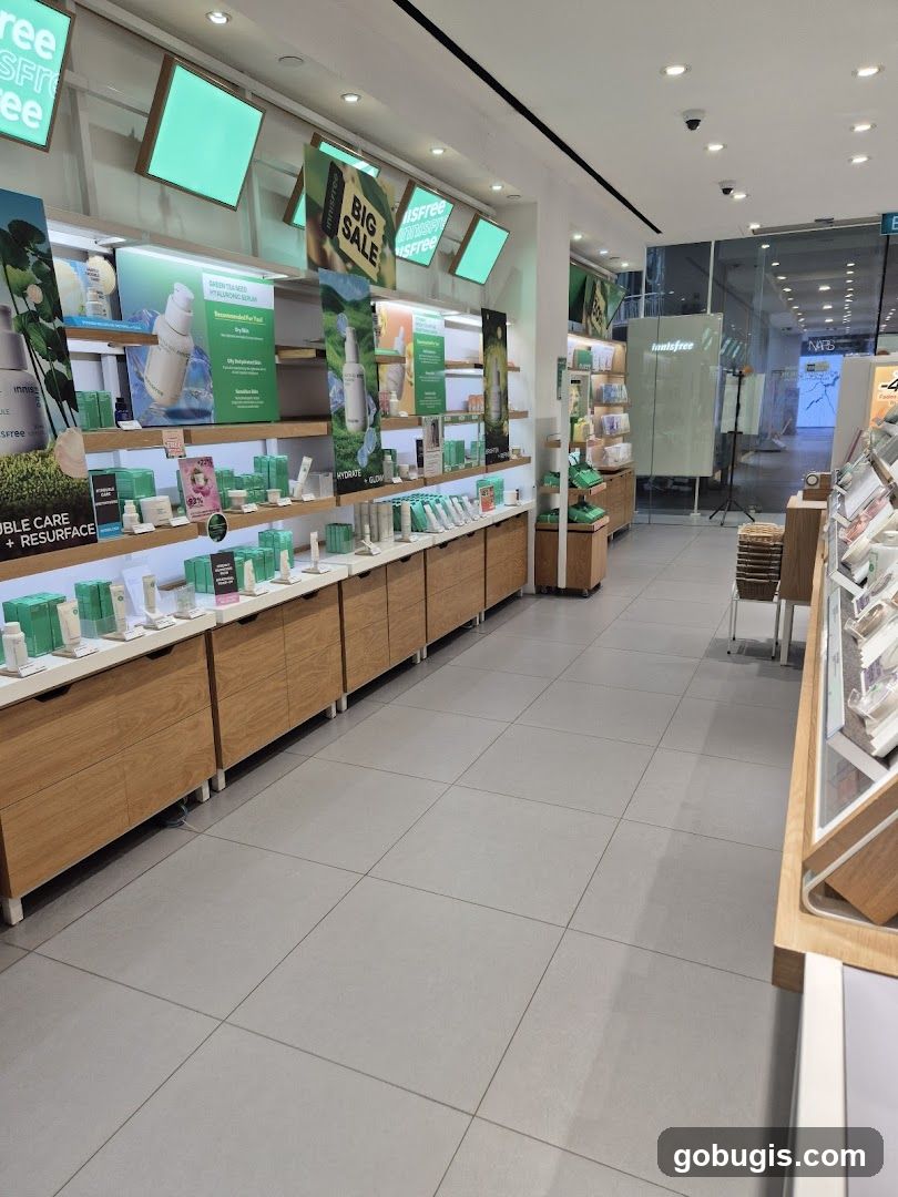 Innisfree Store Interior