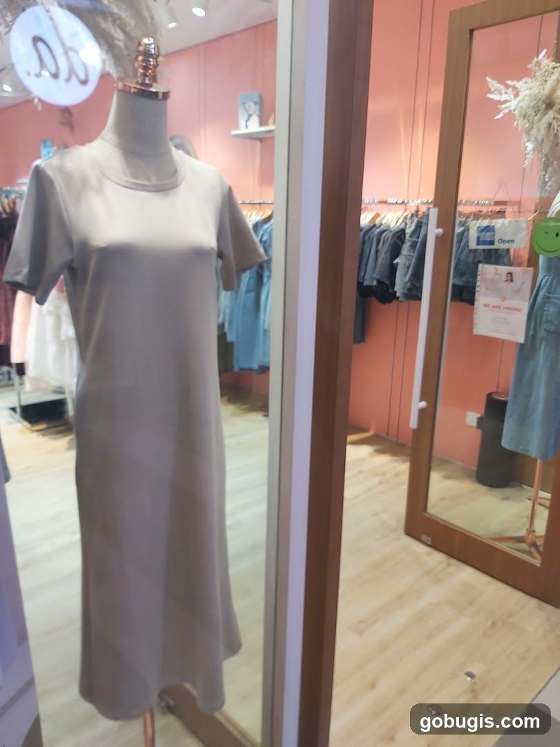 Clothing store display
