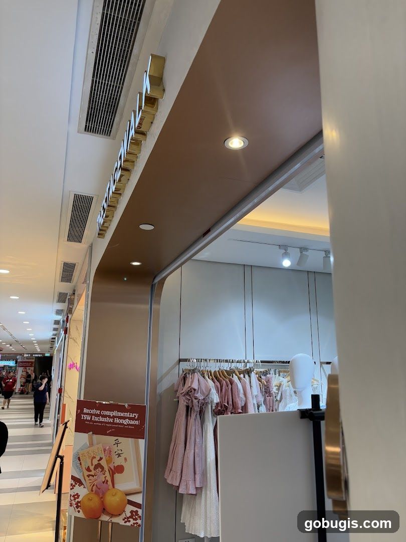 Clothing Store Entrance