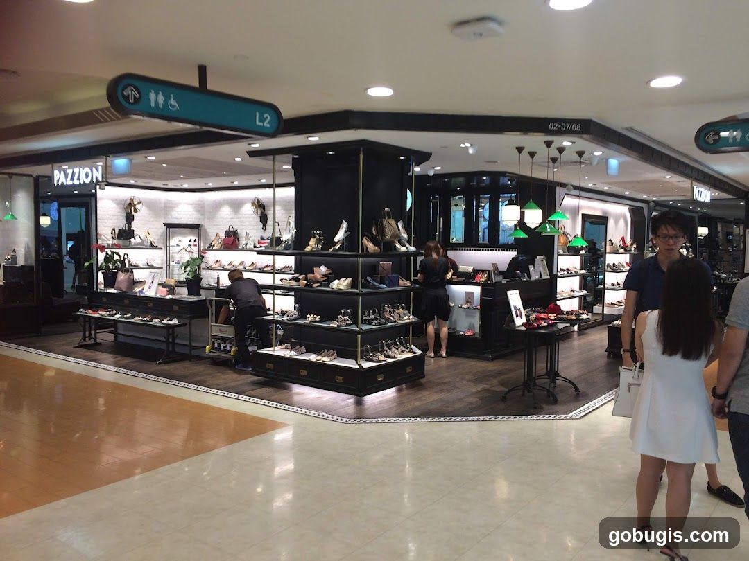 Shoe Store Interior