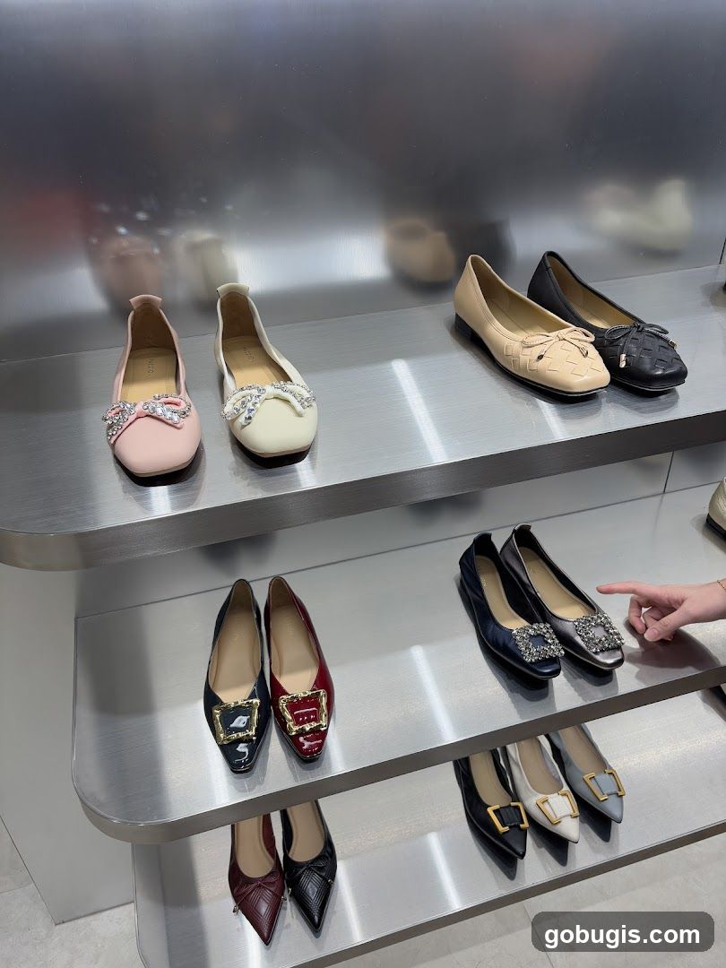 Women's Flats Display