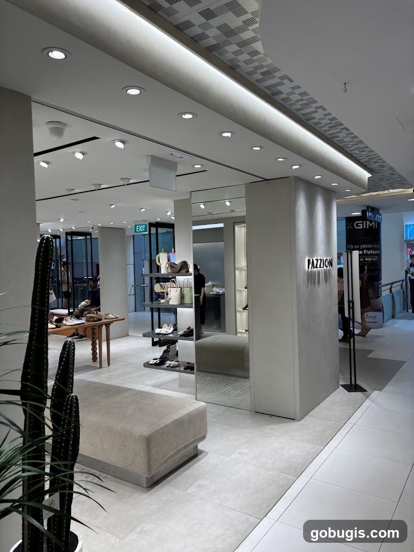 Modern Shoe Store Interior