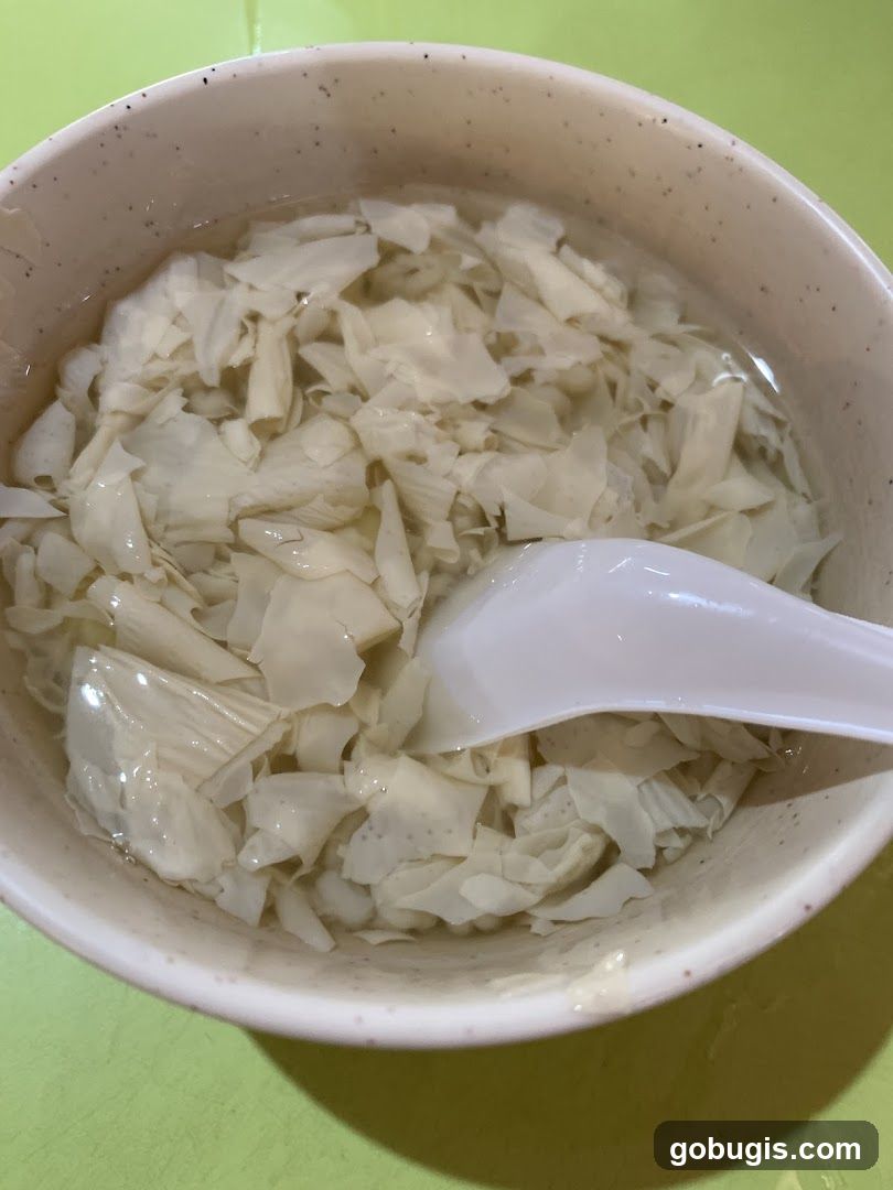 Bowl of Tofu Skin