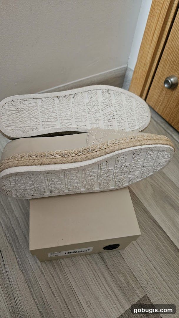Beige Espadrille Flats