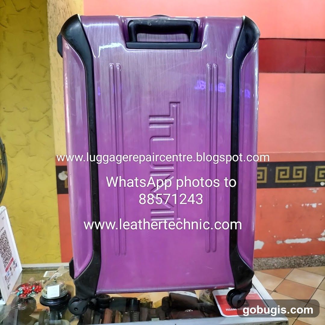 Purple Luggage
