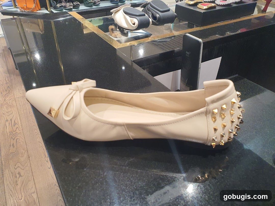 Studded Ballet Flats