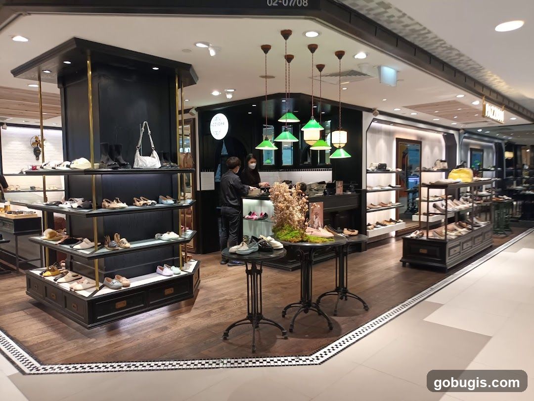 Shoe Store Interior