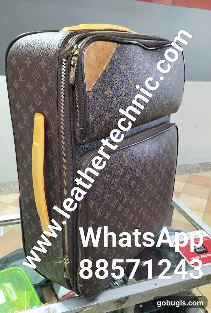 Monogrammed Suitcase