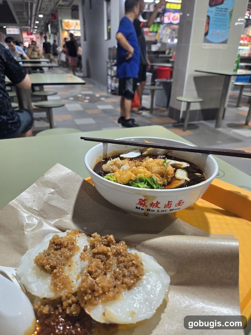 Lor Mee and Rice Cakes