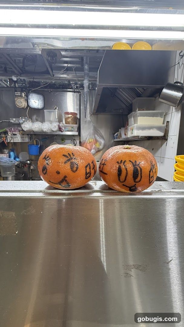 Oranges with Faces